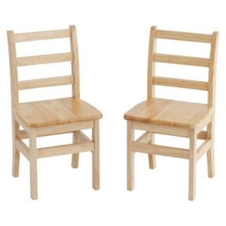 Kids Chair Set Early Childhood Resources Kids 3 Rung Ladderback Chair 2 pack  