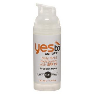 Yes To Carrots SPF15 Facial Moisturizer   1.7oz.
