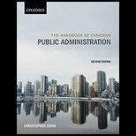 Handbook of Canadian Public Administration