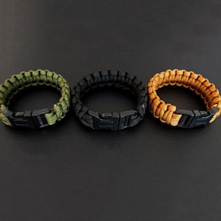 Outdoor Camping 7 Core Survival Rope Bracelet With Buckle