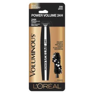 LOreal Paris Voluminous Power Volume 24H Mascara   Black Brown