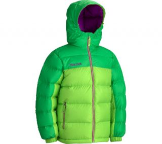 Girls Marmot Guides Down Hoody 78170   Green Envy/Leaf Jackets