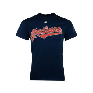 Cleveland Indians Majestic MLB Official Wordmark Team T Shirt