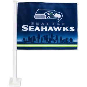 Seattle Seahawks Rico Industries Car Flag