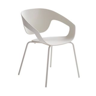 Casamania Vad Indoor Arm Chair CM1130 Color White, Legs Finish White Painte