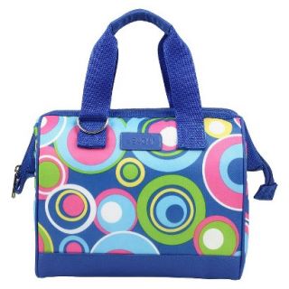 Sachi Blue Insulated Fashion Lunch Tote