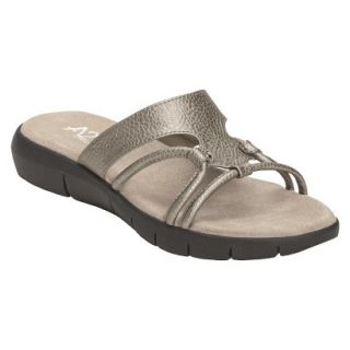 Womens A2 by Aerosoles Wip Current Sandal   Silver 8.5
