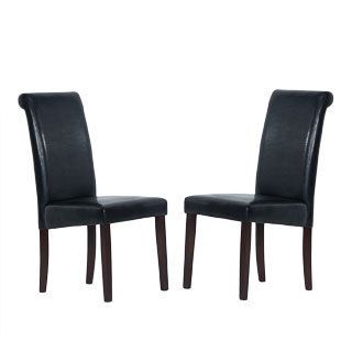 Warehouse Of Tiffany Black Dining Chairs (set Of 8)
