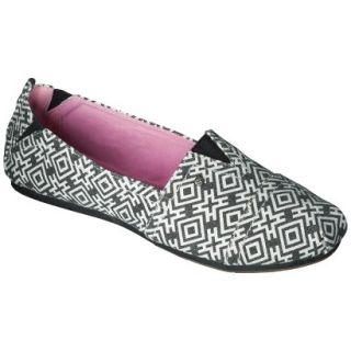 Womens Mad Love Lydia Loafer   Black/White 6