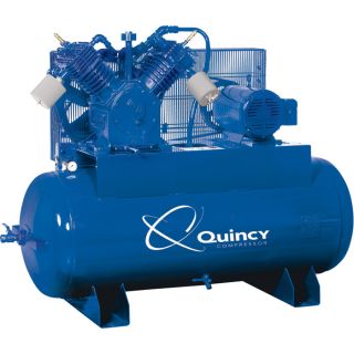 Quincy Air Master Air Compressor with MAX Package   15 HP, 200/208 Volt 3 Phase,