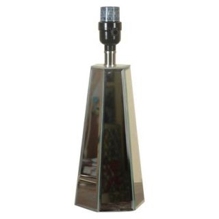 Xhilaration Faceted Mirror Column Lamp Base   Small (Includes CFL Bulb)
