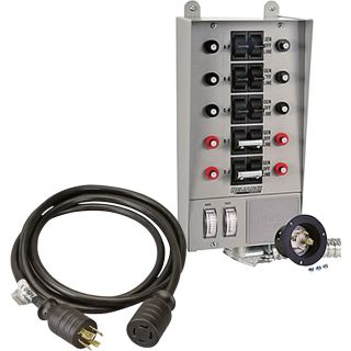 Reliance Cord Connected Transfer Switch Kit   10 Circuit, Model 30310AK