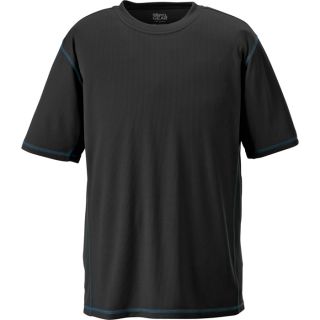 Gravel Gear CoolMax UPF 30 Moisture Wicking T Shirt   Short Sleeve, Quarry, XL
