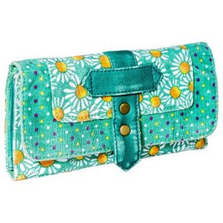 Mossimo Supply Co. Floral Print Wallet   Green
