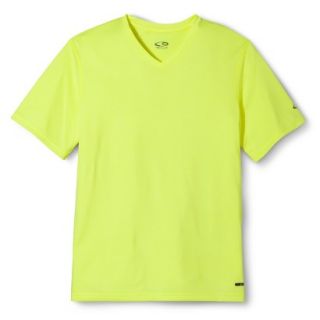 C9 By Champion Mens Advanced Duo Dry Endurance V  Neck Tee   Solar Flare M