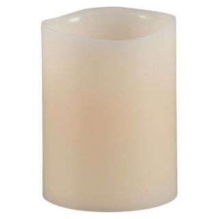 Small Melted Edge Candle Bisque