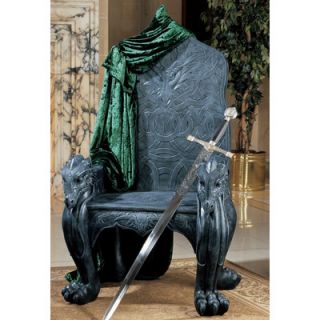 Design Toscano Celtic Dragon Throne Arm Chair CL2441