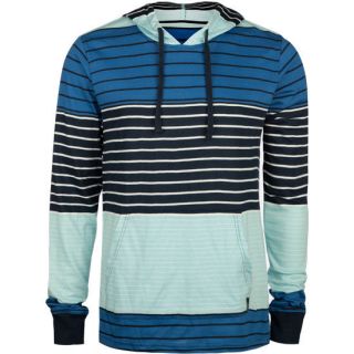 Hektor Mens Lightweight Hoodie Blue In Sizes X Large, Small, Xx Large, L