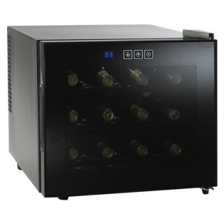 Wine Enthusiast Silent 12 Bottle Touchscreen Wine Refrigerator