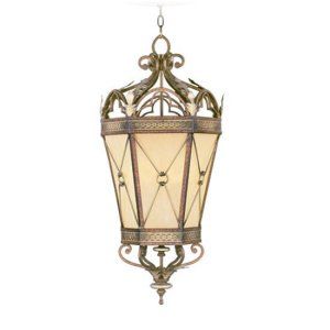 LiveX Lighting LVX 8833 64 Palacial Bronze with Gilded Accents Bristol Manor Ent