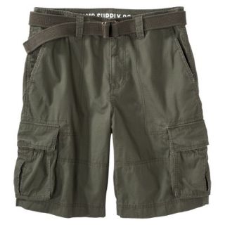 Mossimo Supply Co. Mens Cargo Shorts   Olive Green 26