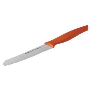 Rachael Ray Cutlery 5 Inch Japanese Stainless Steel Serrated Utility Knife with