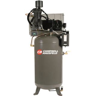 Campbell Hausfeld Two Stage Air Compressor   7.5 HP, 24.3 CFM @ 175 PSI, 208 
