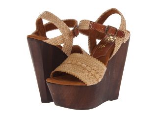 Sbicca La Palma Womens Wedge Shoes (Beige)
