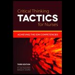 Critical Thinking Tactics for Nurses