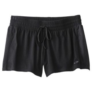 C9 by Champion Womens Jersey Short W/Mesh Inset   Black S