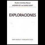 Exploraciones Student Activities Manual Answer Key