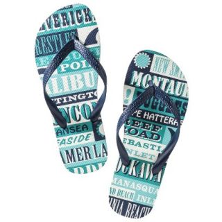 Mens Limited Edition Mossimo Supply Co. Flip Flop Sandal  Navy 11