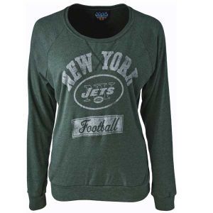New York Jets NFL Womens Vintage Crew