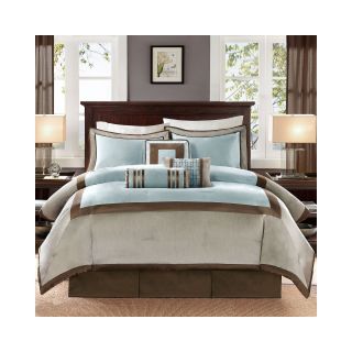 Madison Park Abigail 7 pc. Contemporary Comforter Set, Blue