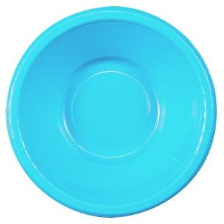 Bermuda Blue (Turquoise) Plastic Bowls
