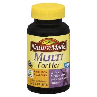 Nature Made Multivitamin For Her Tablets   120 Count