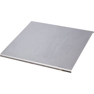 Taylor Wings Deck Cover   Stainless Steel, 84 Inch L x 34 Inch W