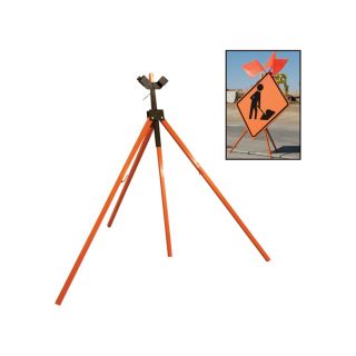 Dicke Tripod for Rigid and Roll Up Signs, Model T55
