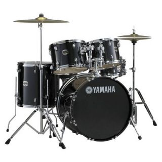 Yamaha 5 Piece Drum Set   Black (DRSGM2F56BLG)