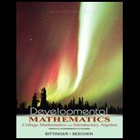 Developmental Mathematics   With CD and Mymathlab