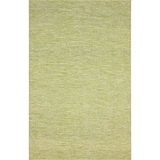 Nuloom Flatweave Wool Contempoary Tweeded Green Rug (5 X 8)