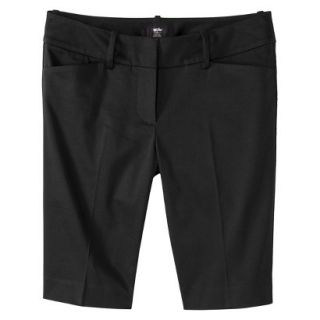 Mossimo Petites 10 Bermuda Shorts   Black 4P