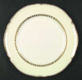 Castleton (USA) Laurel Dinner Plate, Fine China Dinnerware   Beaded Edge, Inner