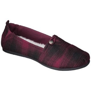 Womens Mad Love Lan Loafer   Red Plaid 7