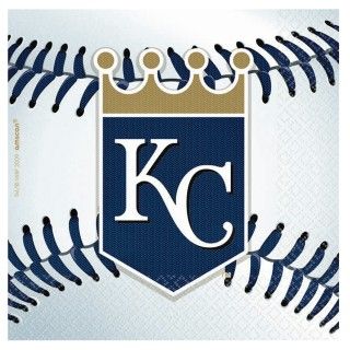 Kansas City Royals Baseball   Beverage Napkins