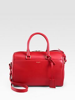 Saint Laurent Duffle 6 Bag   Claret Red