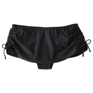 Merona Womens Swim Skirt Bottom  Black L