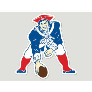 New England Patriots Wincraft Die Cut Color Decal 8in X 8in