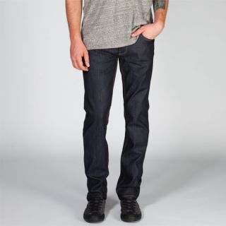 Gripper Mens Slim Straight Jeans Raw Deep In Sizes 28, 38, 30, 32, 34, 31