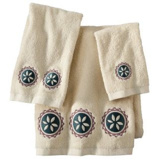 Ethnic Circles 3 Piece Towel Set